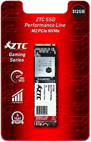 ZTC 128GB M.2 NVME PCIE 80mm SSD зачудувачки перформанси и одлична надградба на висока издржливост за моделот на игри ZTC-PCIEG3-128G