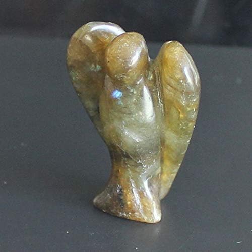 1,5 '' рака врежана мешана грамарална резба на фигура на кристал ангел