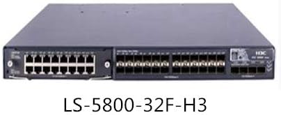 Прекинувач за етернет LS-S5800-32F H3C 24 Gigabit Оптичка порта + 40 Mbps Оптички прекинувач на јадрото на портата на возводно