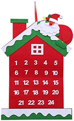Божиќ Божиќ Украси Со Џебови Чувствува Доаѓањето Голем Календар Дома Декор Куќа Украс Сет