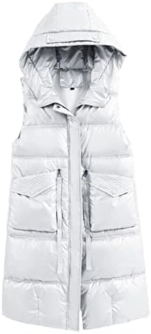 Топли зимски палто со палто Зимска лабава цврста качулка јакна Камизола кардиган средно долги топли девојчиња мокасини