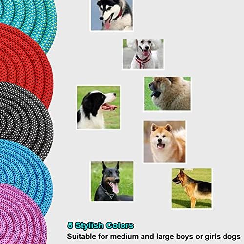 Btinesful 10 Ft Dog Leash за големи кучиња и средни миленичиња - искачување на јажето за јаже, лесен зафат удобно кучиња во олово до одење