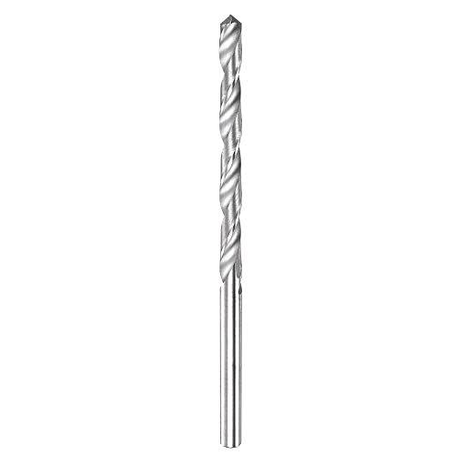 Uxcell Carbide Twist Drib Bits 2,9 mm, метрички спирални флејти права алатка за дупчење на челична метална метална метал од легура од не'рѓосувачки