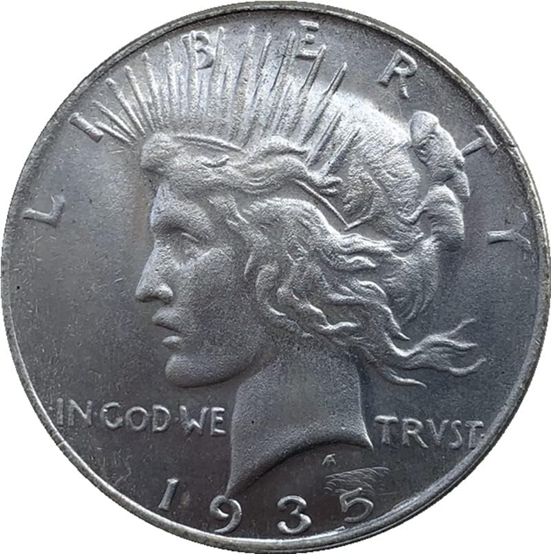 1935-С Американски монети месинг сребрени антички занаети странски комеморативни монети колекција