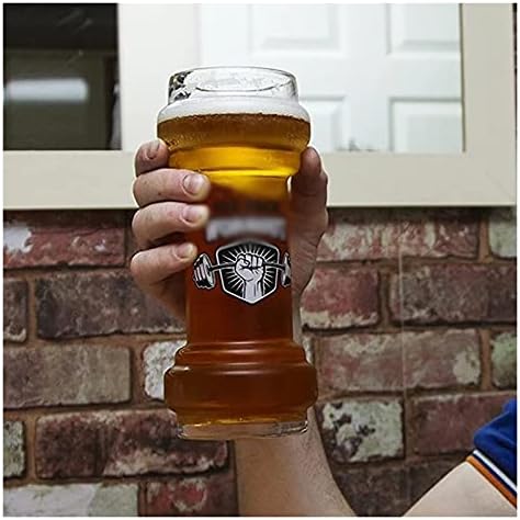 Пиво Стакло Пиво Кригла Очила Гира Пиво Стакло Смешни Пиво Кригла Пиво Чаши За Мажи Кул Пиво Очила 29 Унци Чаша За Пиење
