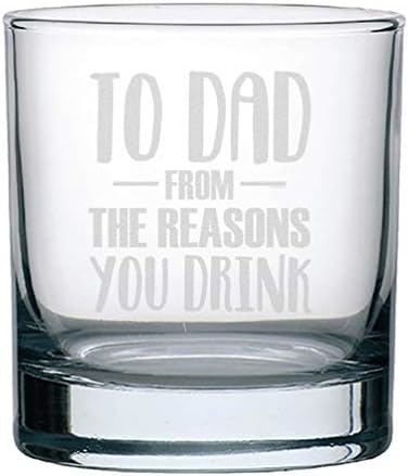 Верако На Тато Од Причините Пиете Виски Стакло Смешни Роденденски Подароци Денот На Татковците За Тато