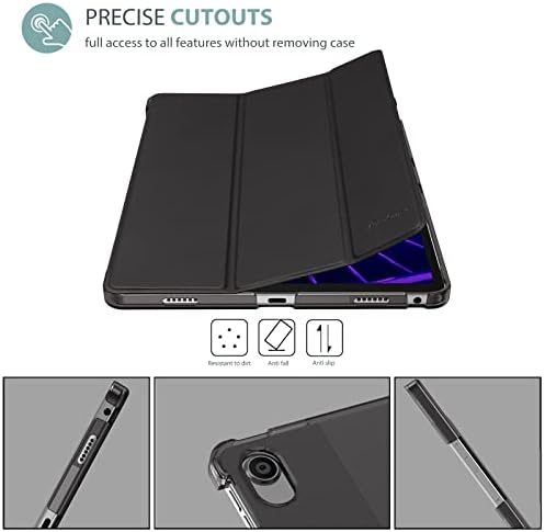 Procase for Lenovo Tab M10 Plus 3rd Gen Case 10,6 инчи 2022, Slim Stand Hard Back Shell Protective Smart Cover Case за Lenovo Tab M10 Plus