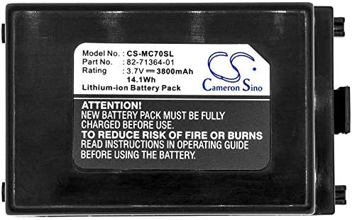 Cameron Sino 3800mAh Battery for Symbol FR60900,FR66,FR68,MC70,MC7004,MC7090,MC7094,MC7095,MC75,MC7506,MC7596,MC7596-PZCSKQWA9WR,MC7598,MC75A,MC9097-K,