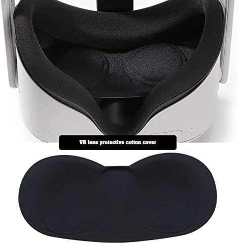 2PCS VR леќи Заштитено покритие компатибилен со Oculus Quest 2 компатибилен со Pico Neo3 Anti Scratch Pushyproof замена на VR Lens Cap