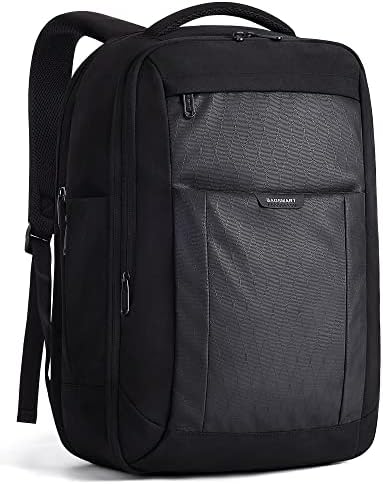 Ранец за патувања во Bagsmart за мажи, носете лет од ранец одобрено за викенд патување, жени/мажи 17,3 инчи лаптоп ранец за патнички патнички