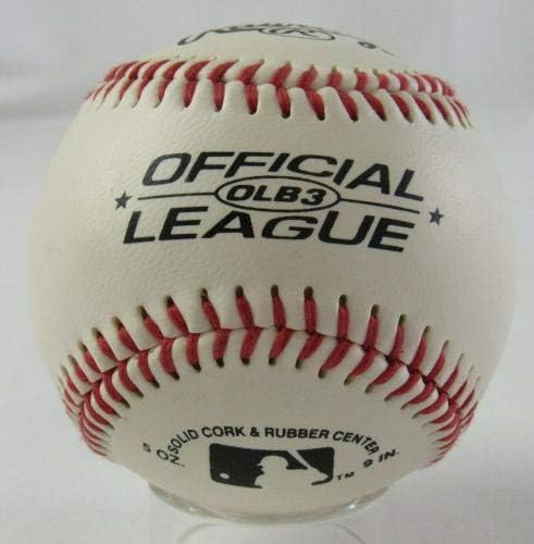Бред Хенсини потпишаа автограмски суровини Бејзбол Б106 - автограмирани бејзбол