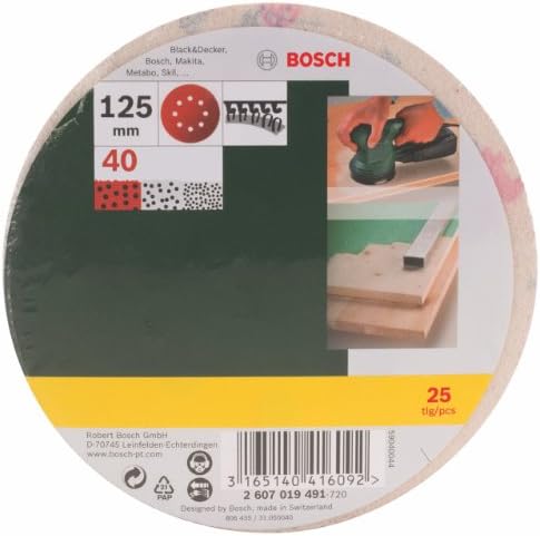 Bosch Diy Schleifblatt verschiedene Materialien für exzenterschleifer