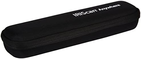 Ирис 458934 Ирискан На кое било место 5 безжичен мобилен скенер тврдо заштитно патување со торба за носење црна