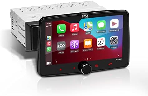 ШЕФ Аудио Системи BCPA8W Автомобил Стерео Систем - Безжичен Apple CarPlay &засилувач; Андроид Авто, 8 Инчен Еден Din Екран На
