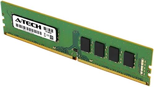 A-Tech 8gb RAM МЕМОРИЈА Замена За Kingston KVR24N17S8/8 | DDR4 2400MHz PC4-19200 1Rx8 1.2 V UDIMM Не-ECC 288-Pin Dimm Мемориски Модул