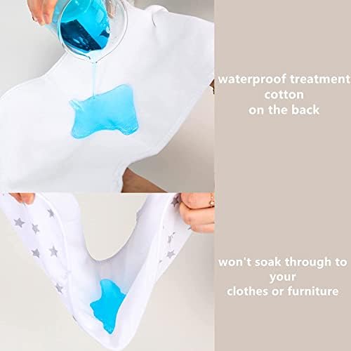 SleepyTurtle 5 Пакувајте водоотпорни крпи за бебиња за бебиња Екстра апсорбирани и меки