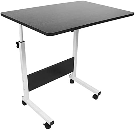 Табела за лаптоп Liruxun, преклопна подвижна креветска биро за мултифункционални лаптоп штанд за кревање странична табела