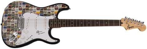 Брајан Вилсон потпиша автограм со целосна големина обичај едно-на-a-kind 1/1 Fender Stratocaster Електрична гитара со автентикација на Jamesејмс