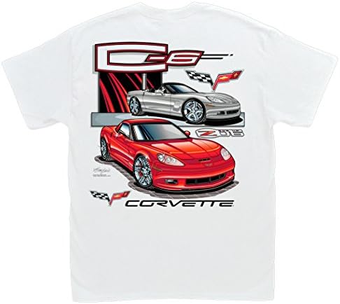 Hotешки кошули C6 Corvette маица: 2005-2013 Z06 ZR1 Chevy Vette Grand Sport