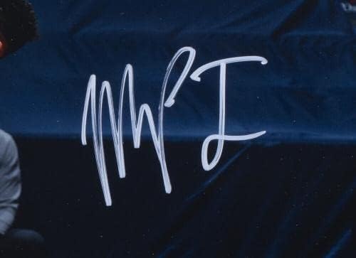 Мајкл Портер rуниор потпиша врамени 16x20 Денвер Нагетс Данк Фото ЈСА ИТП - Автограмирани НБА фотографии