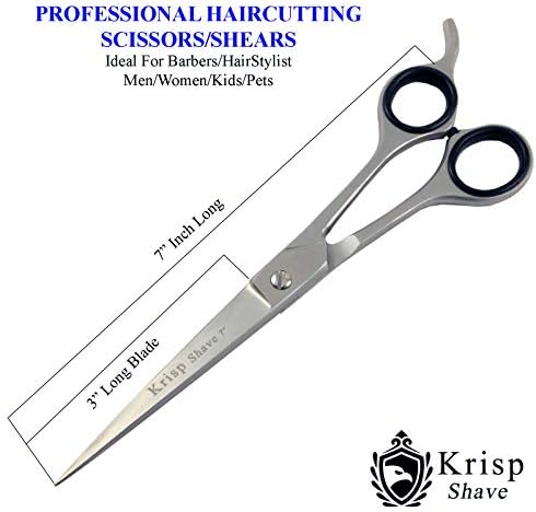 Професионални Ножици За Сечење Коса-Јапонски Ножици За Бричење Од Нерѓосувачки Челик-Ножици За Машки Мустаќи За Брада Жени Деца
