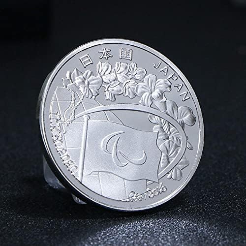 2020 година Олимпијада во Токио Јапонија со сребрен медал Колекционерски монета 32 години Олимписка понуда злато колекционерска комеморативна