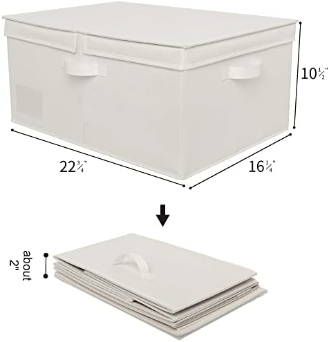 БАБА ВЕЛИ Пакет На 1-Пакет Екстра Големи Кутии за Складирање &засилувач; 3-Пакет Правоаголник Канти За Складирање Со Капаци