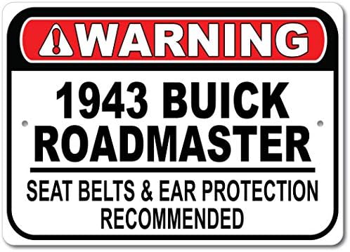 1943 Година 43 Безбедносен Појас На Патниот Појас Буик Препорача Брз Знак За Автомобил, Знак За Метална Гаража, Декор На Ѕид,