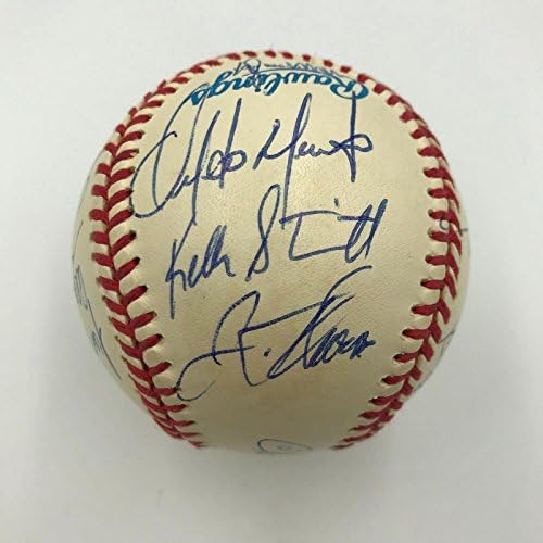 Најраниот Познат Џим Том Дебитант 1993 Тимот На Шарлот Најтс Потпиша БЕЈЗБОЛ ЏСА-Бејзбол Со Автограм