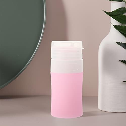Зеродеко шишиња за патувања за тоалети: Силиконски козметички шишиња празни течни шишиња тоалетни контејнери рачен сапун диспензер