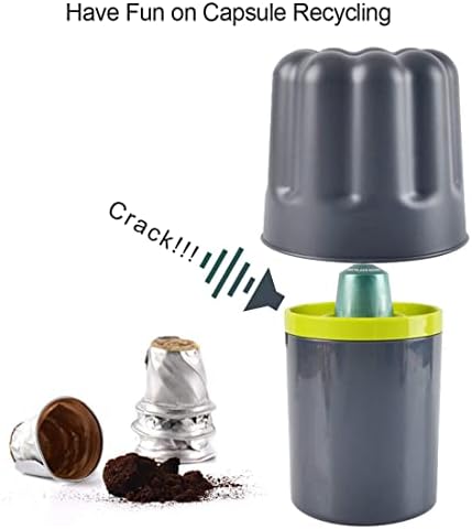 Алатка за рециклирање на капсули со алуминиум кафе, мала големина, капсула за капсули за рециклирање, алатка за алатка за алуминиумски
