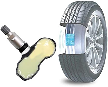 Сензор за притисок на гуми Corgli TPM за Порш, за Skoda, 4 парчиња систем за набудување на сензорот за притисок на гумите 3AA907275 3AA907275B