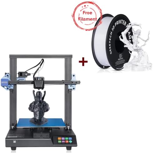 Geeetch Auto-израмнување 3D печатач Mizar S и 1,75 mm PETG 3D филамент за печатач