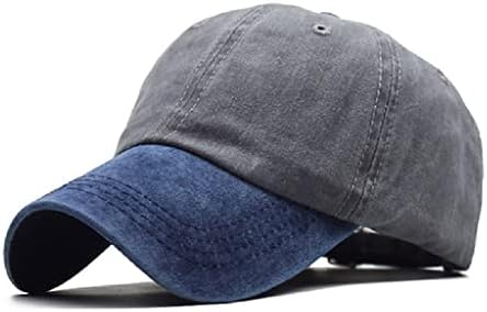 Летна бејзбол капа, жени тексас капи Мажи за бејзбол капи памук на отворено Едноставно гроздобер визир случајна капа
