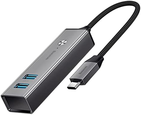 CHYSP USB 3.0 Type C Hub Splitter ， Мулти-интерфејс Универзален USB Splitter еден до четири адаптер 3.0 Extender со голема брзина на
