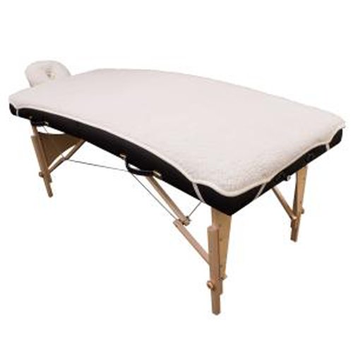 Поставување на телото на телото за масажа на маса за масажа Постави - сет од 2 парчиња вклучува подлога за табела и лулка од лулка - 1 пакет