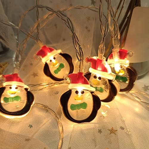 Xunion Божиќни светла празнични украси за одмор starвездени светла низа светла 20 LED NP6