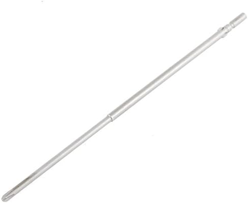 Аексит тркалезен шрафцигер магнетски метал филипс шрафцигер бит алатка сива филипс шрафцигери 200 мм долга