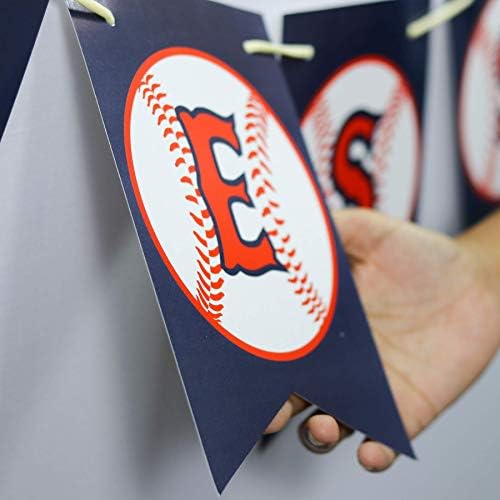 Бостон Креативна Компанија Бејзбол Концесии Банер Концесија Знак Бејзбол Декор Бејзбол Среќен Роденден Банер Бејзбол Тематските