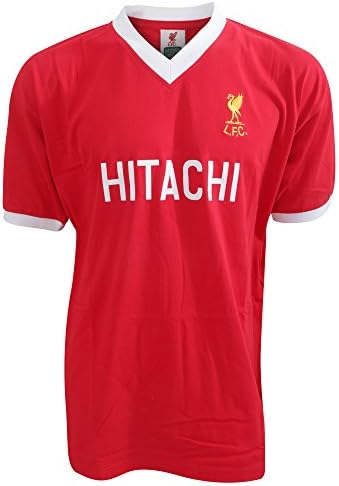 Официјална кошула на Ливерпул ФК 1978 година Голема кошула на Хитачи - Л.