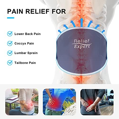 Олеснување експерт леден пакет за болки во грбот и XL колено мраз пакет завиткани околу целото колено