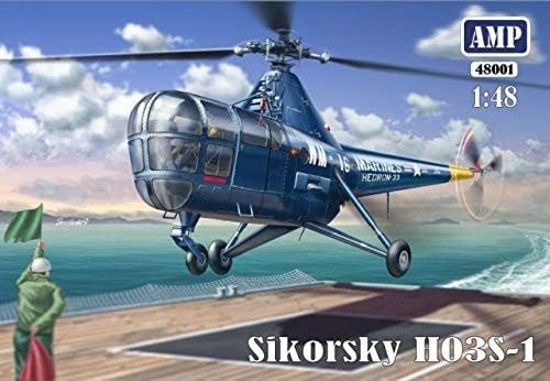 AMP 48-001-1/48-Sikorsky HO3S-1 Маринци Hedron-33 Комплет за пластичен модел