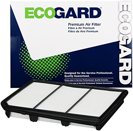 Ecogard XA10599 Premium Engine Air Filter одговара на Nissan Titan 5.6L 2017-2021, Titan XD 5.6L 2017-2019