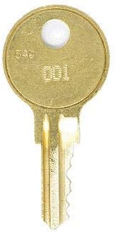 Занаетчиски 497 Копчиња за замена: 2 клучеви