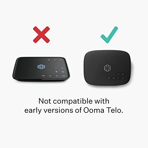 Слушач за слушалки OOMA HD3 безжичен телефон со квалитет на повик и HD квалитет на глас, работи само со Ooma Telo VoIP бесплатна