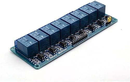 DXSE 5V 12V 8 модул за реле за канали со OptoCoupler Relay Output 8 Way Relay Module за Arduino