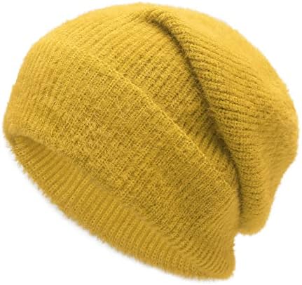 Зик зимска слабичка капаче топла ребрата плетена капа за череп за жени за жени мажи