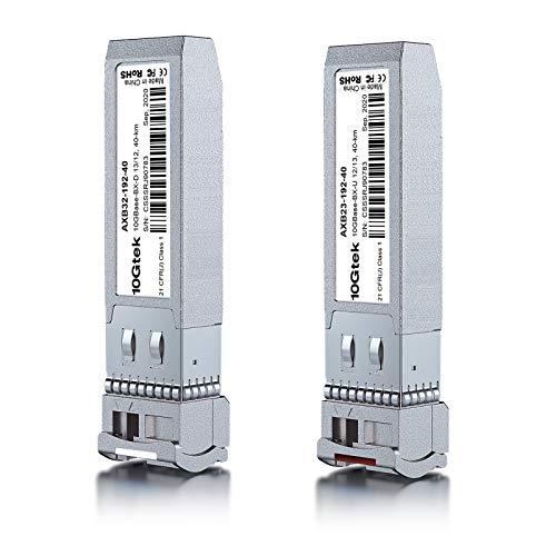2 пар на 10G SFP+ BIDI транссевер, 10Gbase-Bidi 1270Nm/1330nm SMF, до 10-20 km, компатибилен со Cisco SFP-10GD-I/SFP-10G-BXU-I, Ubiquiti