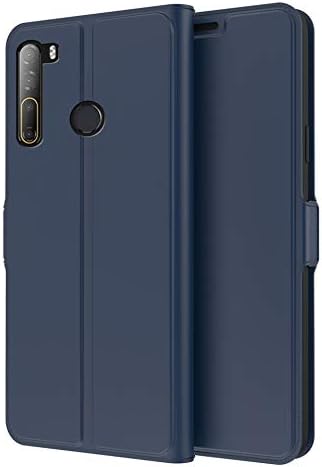 Инсолкидон компатибилен со HTC Desire 20 Pro Case Bumper Bark Cover Заштитна обвивка за заштита од обвивка за парични картички за заштитна