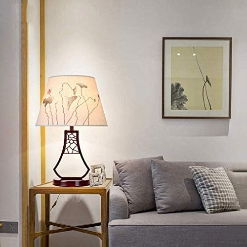 Класична ламба за маса XJJZS, декоративна спална соба покрај креветот за дневна соба за дневна соба за трпезарија